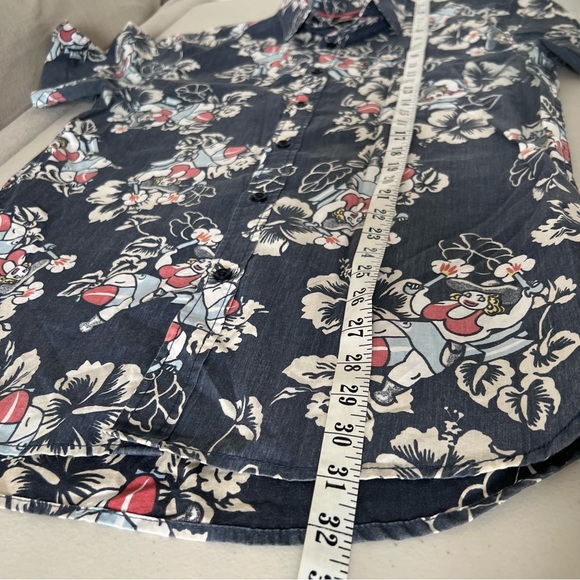 Quicksilver 90’s Vtg Vintage Cowgirl Riding A Bomb Mens Buttoned Shirt S… - Picture 5 of 8